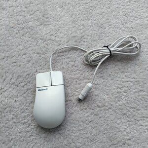 Vintage Microsoft Mouse 2.1A PS/2 & Serial Compatible Part No.: 91289